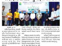 બં અ કૃષિ મહાવિદ્યાલય આણંદ ખાતે "એગ્રી ફેસ્ટ 2K22" નું સફળ આયોજન