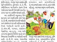 નેનપુર ખાતે કૃષિ સંશોધન કેન્દ્ર, સણસોલી દ્વારા વિશ્વ પર્યાવરણ માસની ઉજવણી