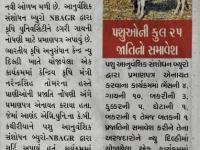 આણંદ કૃષિ યુનિવર્સિટીની રજીસ્ટ્રેશન કરાયેલ ડગરી ગાય પ્રજાતિને પ્રમાણપત્ર