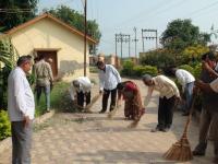 Nawagam Staff during Safai Abhiyan