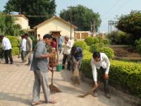 Nawagam Staff during Safai Abhiyan