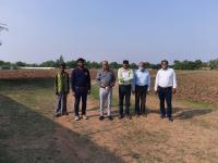 Farm Visited By  University Officers