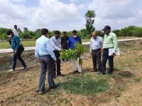 Horticultural plantation related discussion with  University Officers