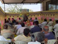 Khedut shibir at Gandhara