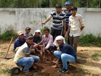 Tree plantation-CAET-Godhra-2019-20
