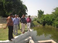 Water Harvesting Structure Visited By University Officers